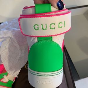 Gucci unisex neon hi tops